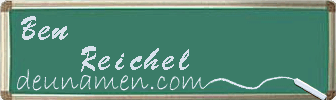 Ben Reichel Visitenkarte